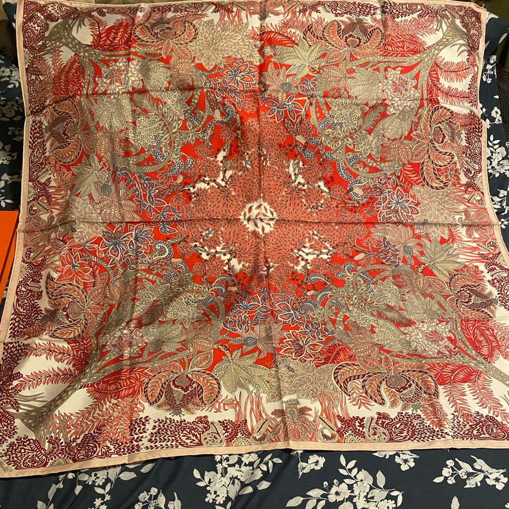 Hermes 90 Silk Scarf